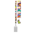 Rugrats with Reptar Lanyard w/ Badge Holder and Charm