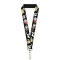 Nightmare Before Christmas Characters Lanyard