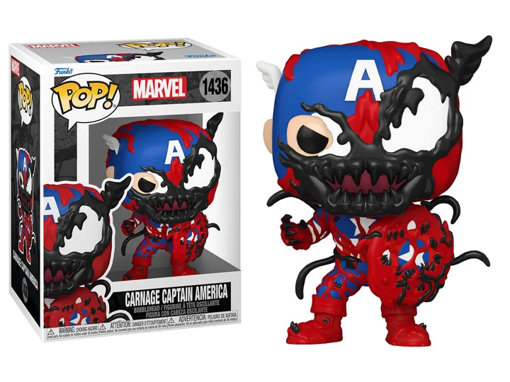 Absolute Carnage- Carnage Captain America Pop!