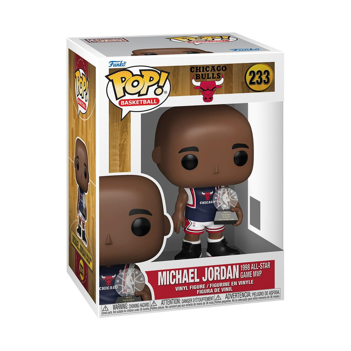 NBA- Michael Jordan 1998 All-Star Game MVP Pop!
