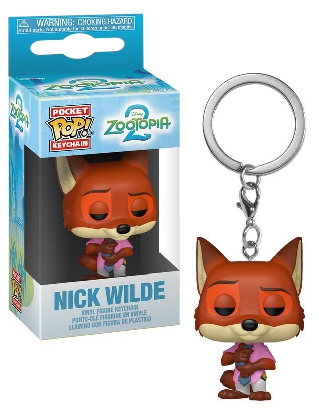 Zootopia 2- Nick Wilde Pop! Keychain