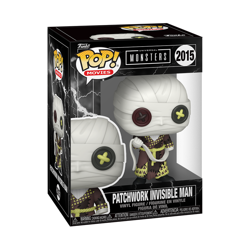 Universal Monsters- Patchwork Invisible Man Pop!