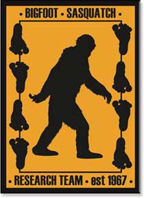 Bigfoot- Research Magnet