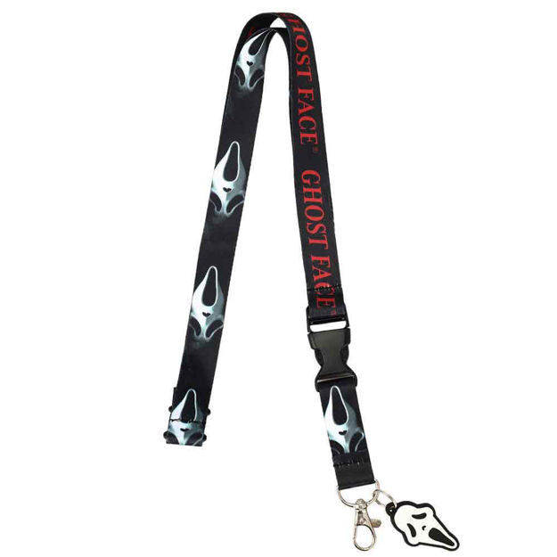 Ghost Face Lanyard