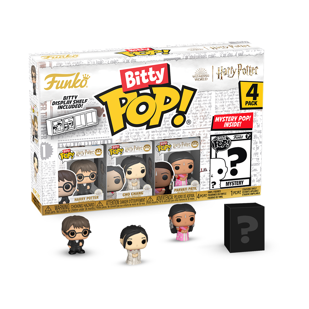 Harry Potter & the Goblet of Fire- Harry Bitty Pop! 4 Pack