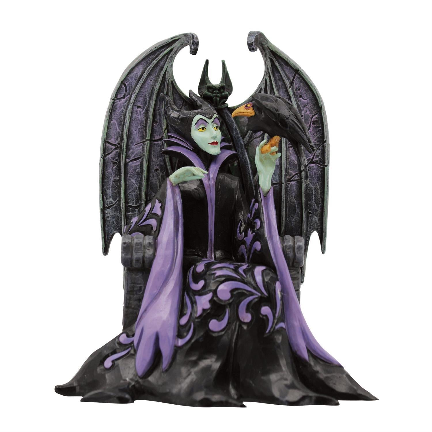 Jim Shore: Sleeping Beauty- Maleficent on Throne Figurine