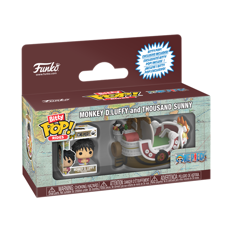 One Piece- Monkey D. Luffy & Thousand Sunny Bitty Pop! Ride