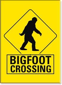 Bigfoot- Bigfoot Crossing Magnet