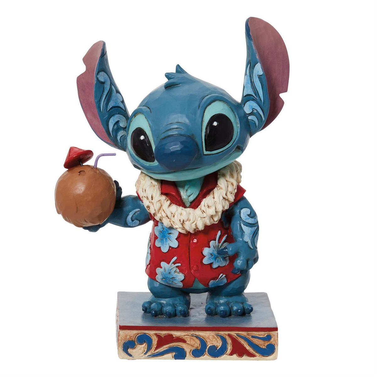Jim Shore: Lilo & Stitch- Stitch Hawaiian Shirt Figurine