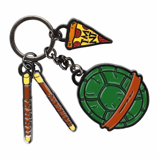 TMNT Charms Keychain