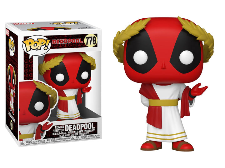 Deadpool 30th Anniversary- Roman Senator Deadpool Pop!