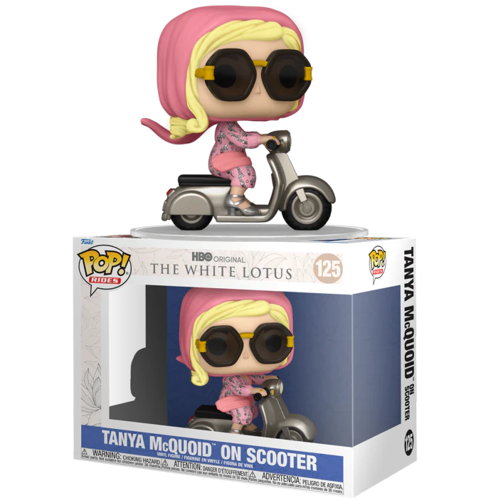 The White Lotus- Tanya McQuid on Scooter Pop! Ride