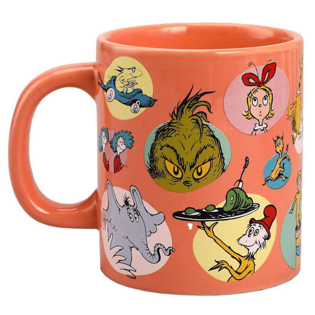 Dr. Seuss Characters 16 oz. Mug
