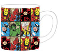 Marvel Retro Graphic Grid Mug