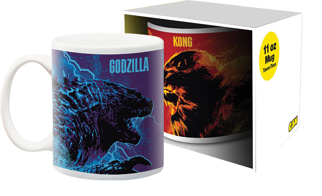 Godzilla vs Kong- Blue vs Red 11 oz Mug