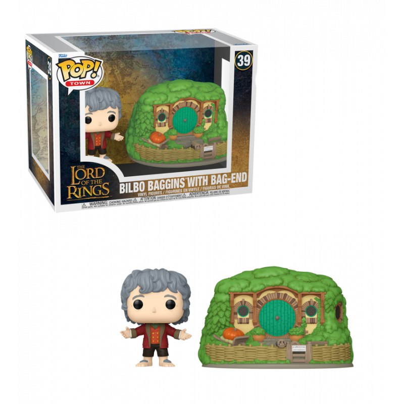 The Lord of the Rings- Bilbo & Bag End Pop! Town