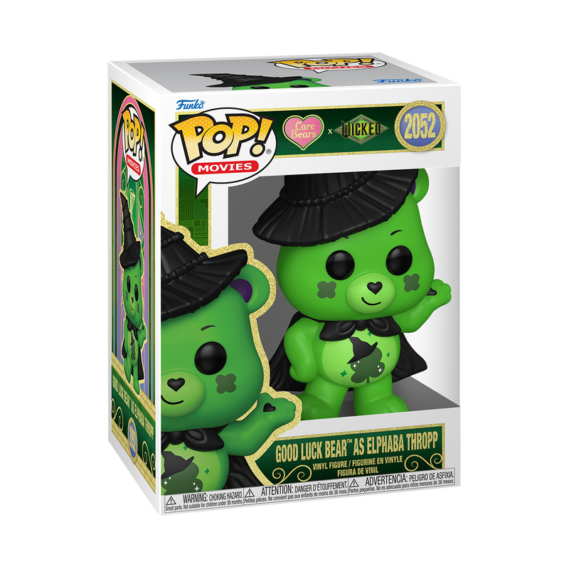 Care Bears x Wicked- Good Luck Bear as Elphaba Thropp Pop!