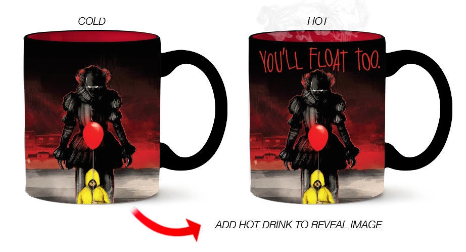 It- You'll Float Too Balloon Temperature Reveal 20oz Mug