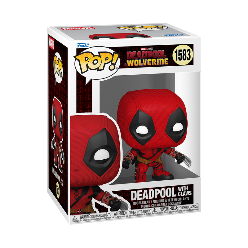 Deadpool & Wolverine- Deadpool with Claws Pop!
