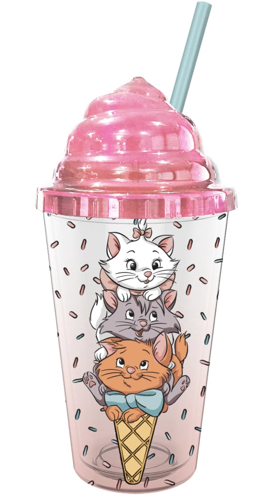Aristocats Kittens Ice Cream Cone Sprinkles 16oz Cold Cup