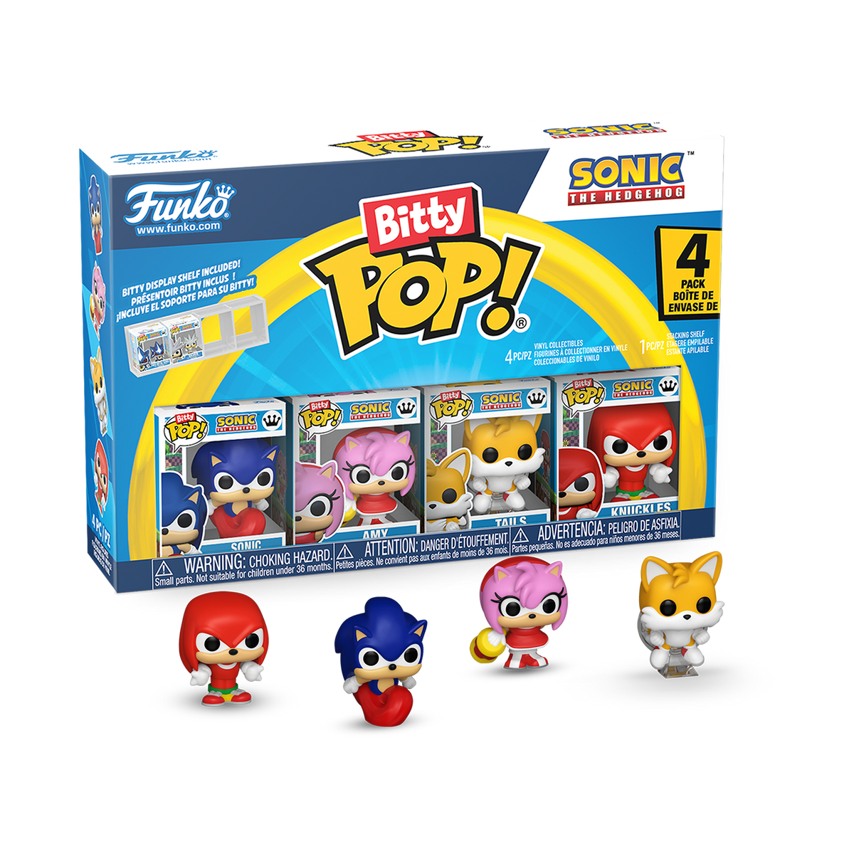 Sonic the Hedgehog Bitty Pop! 4-Pack