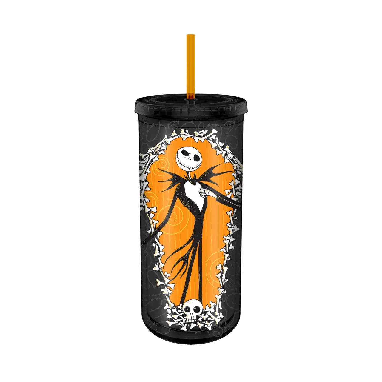 Nightmare Before Christmas Jack 20 oz Cup with Straw