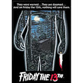 Friday The 13th Movie Poster Magnet