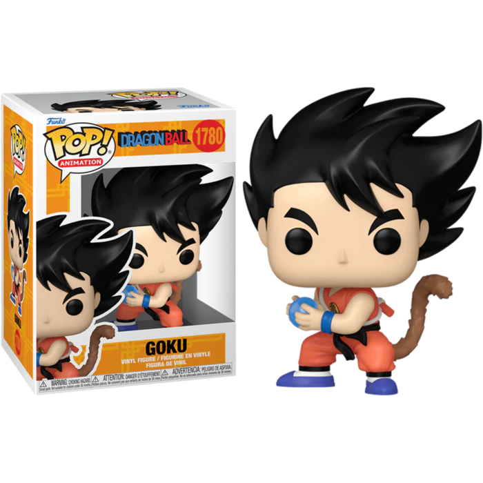 Dragon Ball- Goku with Tail (Kamehameha) Pop!