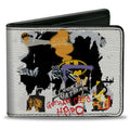 Batman VS Joker Graffiti Bi-Fold Wallet
