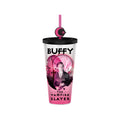 Buffy Graveyard Scene 24oz Plastic Cold Cup w/ Lid & Topper