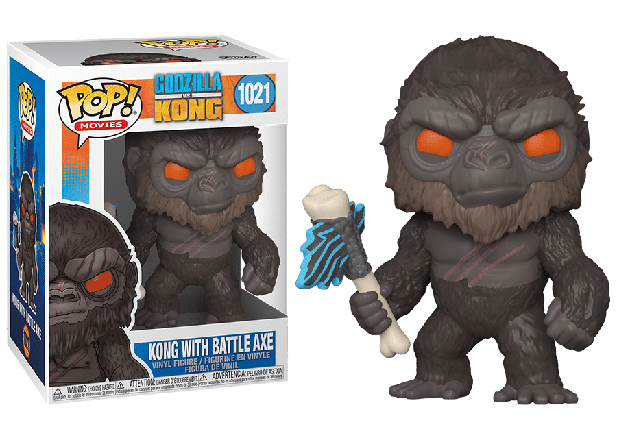 Godzilla vs Kong- Kong w/ Battle Axe Pop!