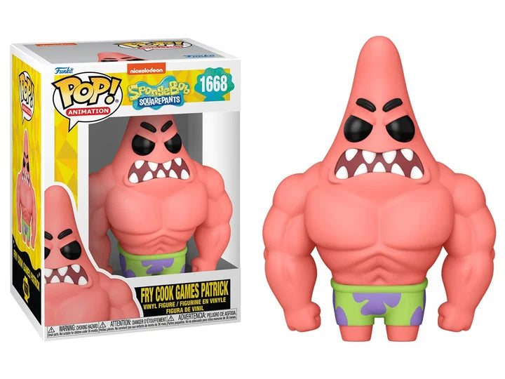 SpongeBob SquarePants 25th Anniversary- Fry Cook Games Patrick Pop!