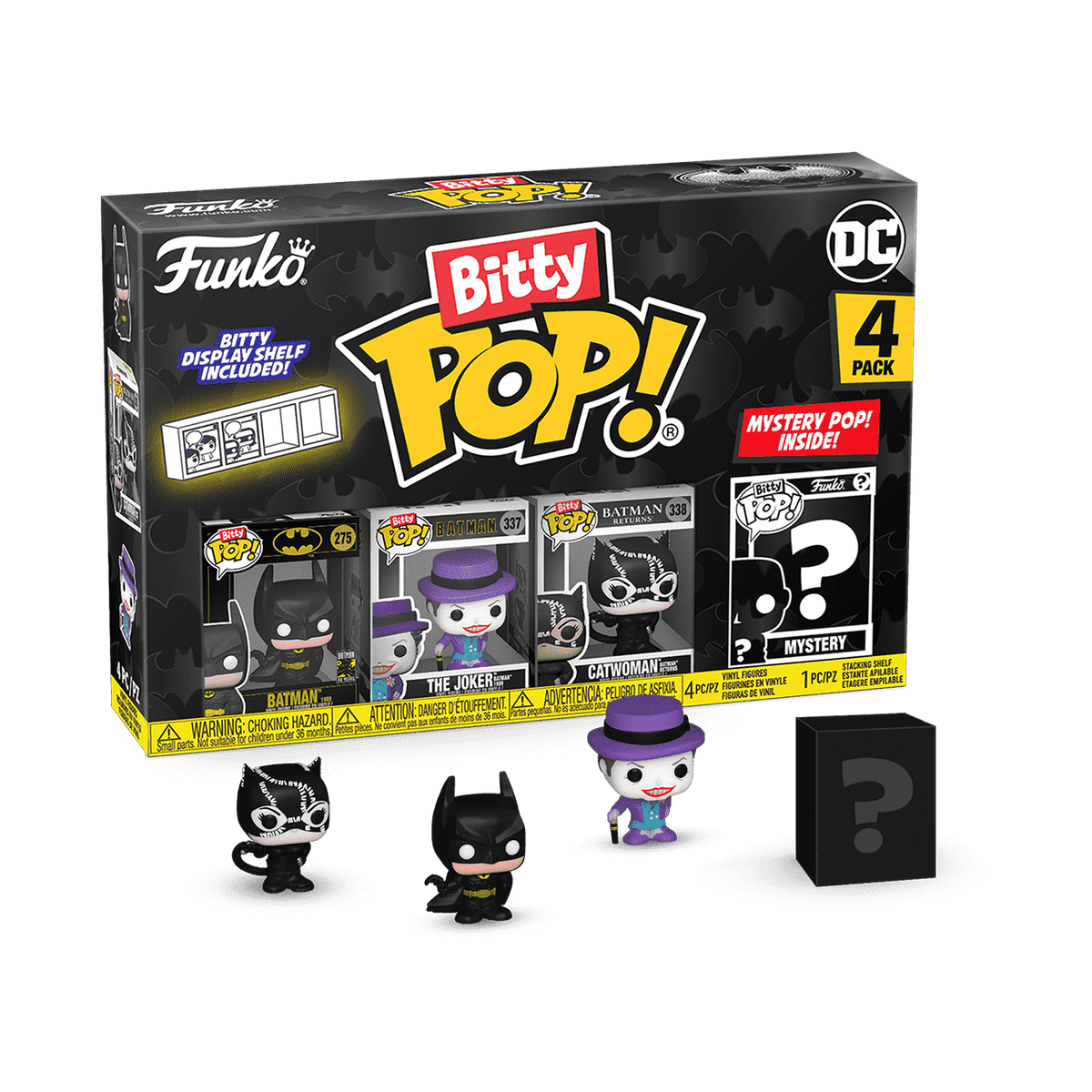 Batman 85th Anniversary Bitty Pop! 4 Pack