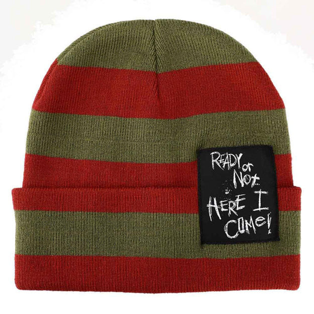 Nightmare on Elm Street Striped Beanie