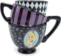 Alice in Wonderland Stacked Teacups 3D Sculpted Mug