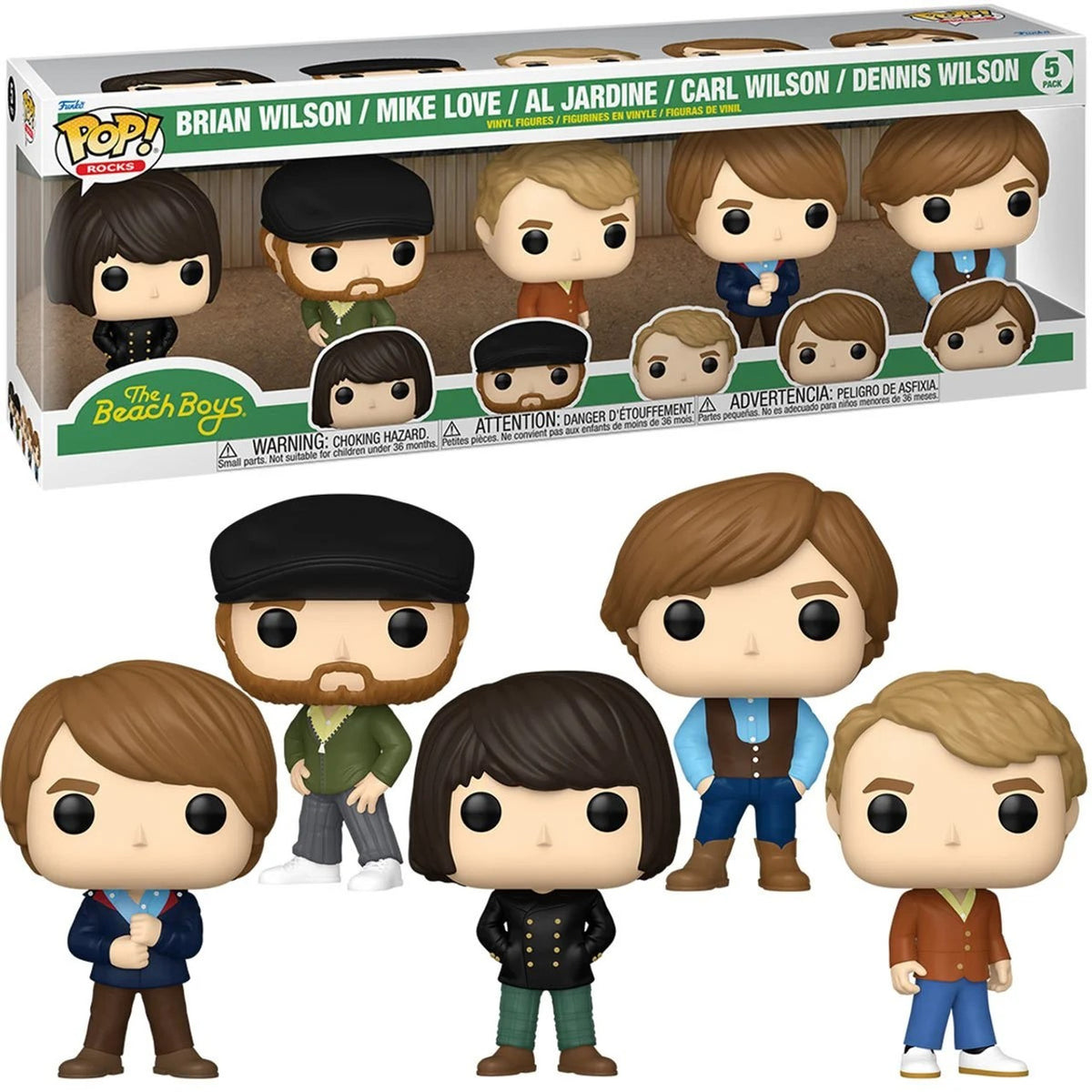 Beach Boys 5 Pack Pop!