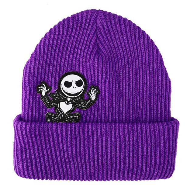 Nightmare Before Christmas Jack Purple Beanie