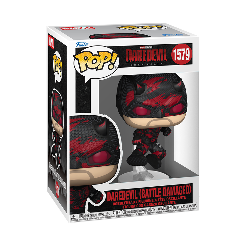 Daredevil: Born Again- Daredevil (Battle Damaged) Pop!