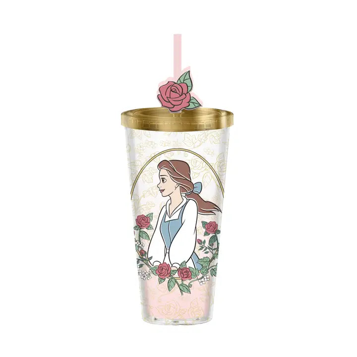 Beauty & the Beast- Belle 24 oz Cup with Straw