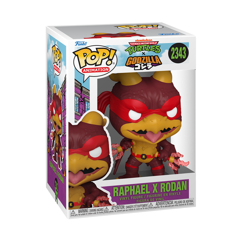 TMNT x Godzilla- Raphael x Rodan Pop!
