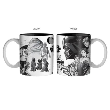 Star Wars Collage Jaba Boba 20oz Ceramic Mug