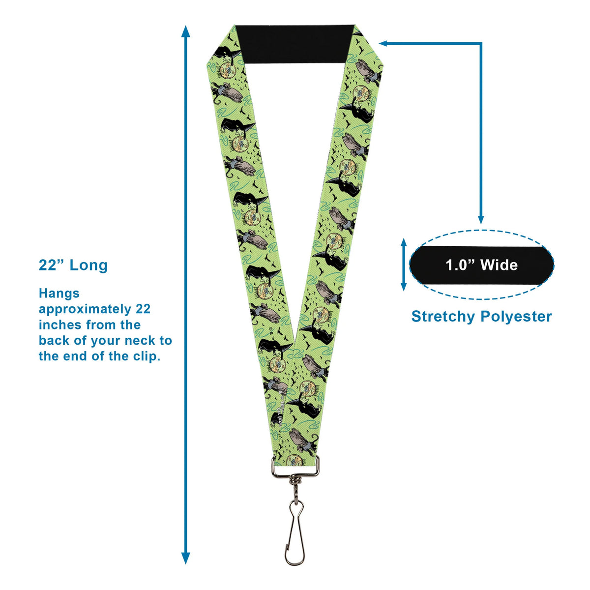 Wizard of Oz- Wicked Witch Lanyard