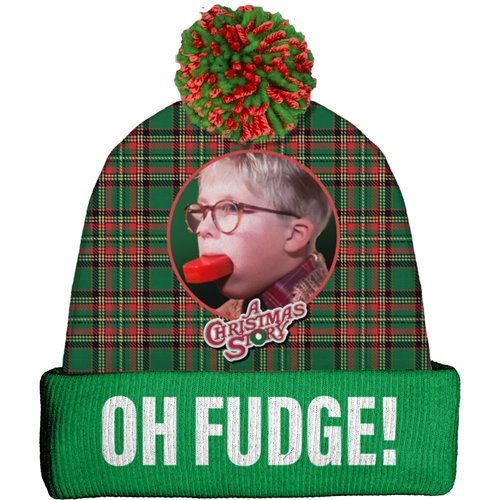 A Christmas Story Puff Beanie