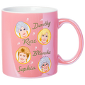 Golden Girls 40th Anniversary Pearlescent 20oz Ceramic Mug