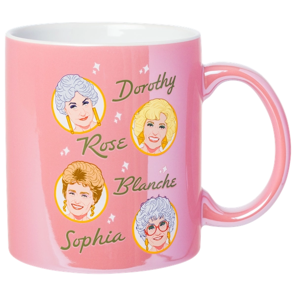 Golden Girls 40th Anniversary Pearlescent 20oz Ceramic Mug