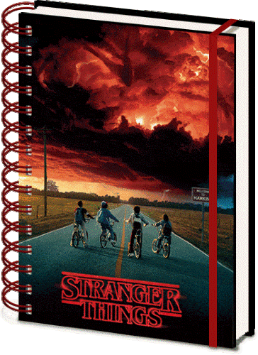 Stranger Things 3D Notebook