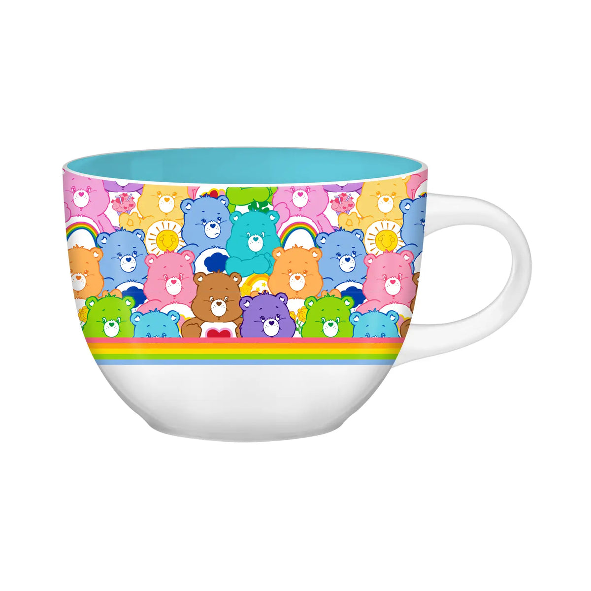 Care Bears Multi Bear All Over 24oz Ceramic Soup Mug
