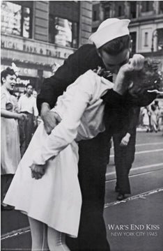 Wars End Kiss Poster