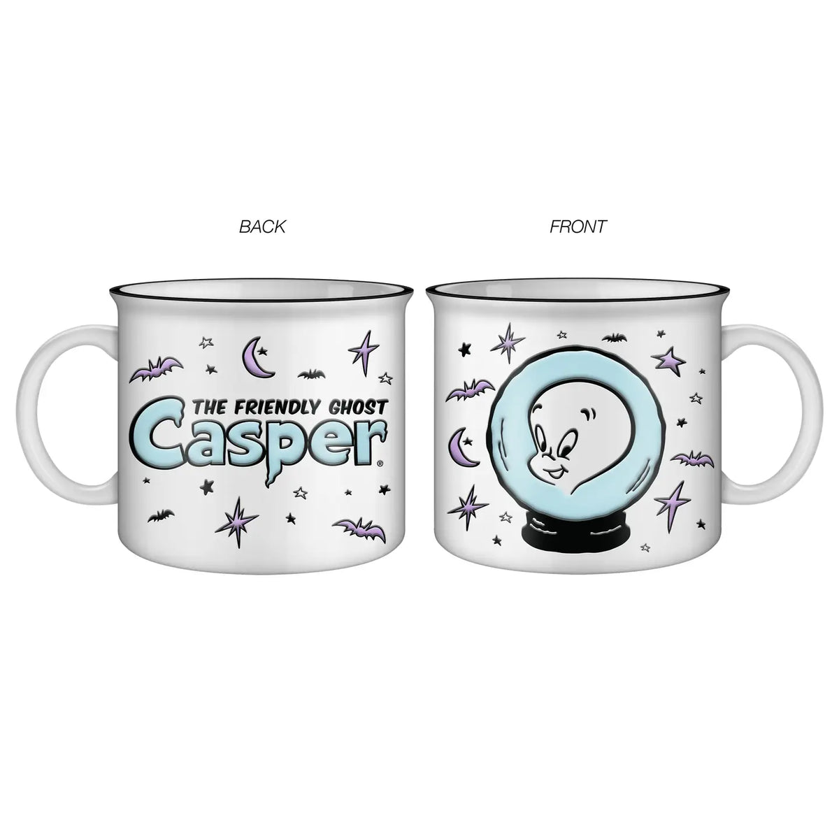 Casper Crystal Ball Face 20oz Ceramic Camper Mug