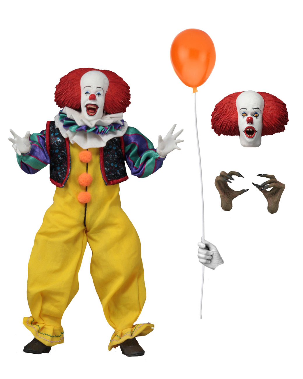 It (1990)- Pennywise 8" Clothed Figure